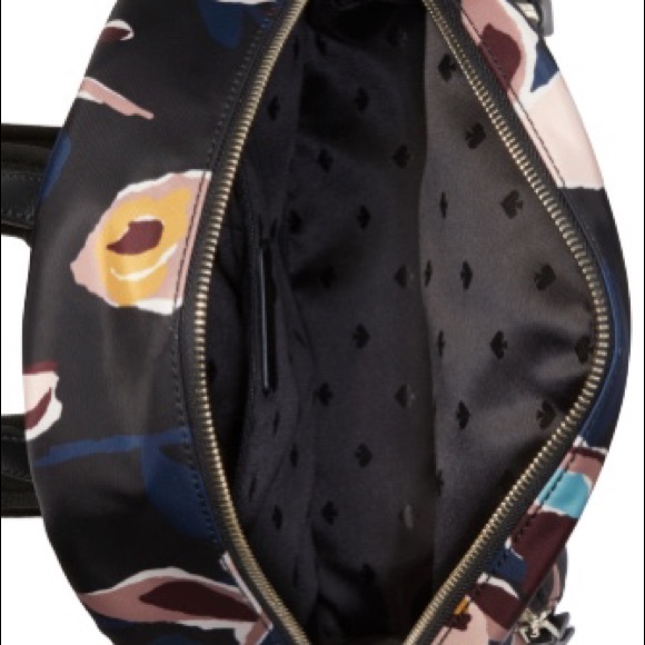 SOLD Kate Spade Medium Dawn Rose Nylon Backpack - Picture 3 of 3